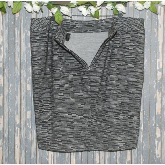 Lane Bryant Black & White Plus Size 20W Pencil Skirt Academia Career - Picture 4 of 6